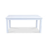 The Daintree 180cm White Dining Table available to purchase from Warehouse Furniture Clearance at our next sale event.