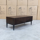 The Shiraz Acacia Hardwood  2 Drawer Entertainment Unit available to purchase from Warehouse Furniture Clearance at our next sale event.