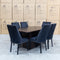 The Shiraz 240cm Acacia Hardwood Dining Table available to purchase from Warehouse Furniture Clearance at our next sale event.