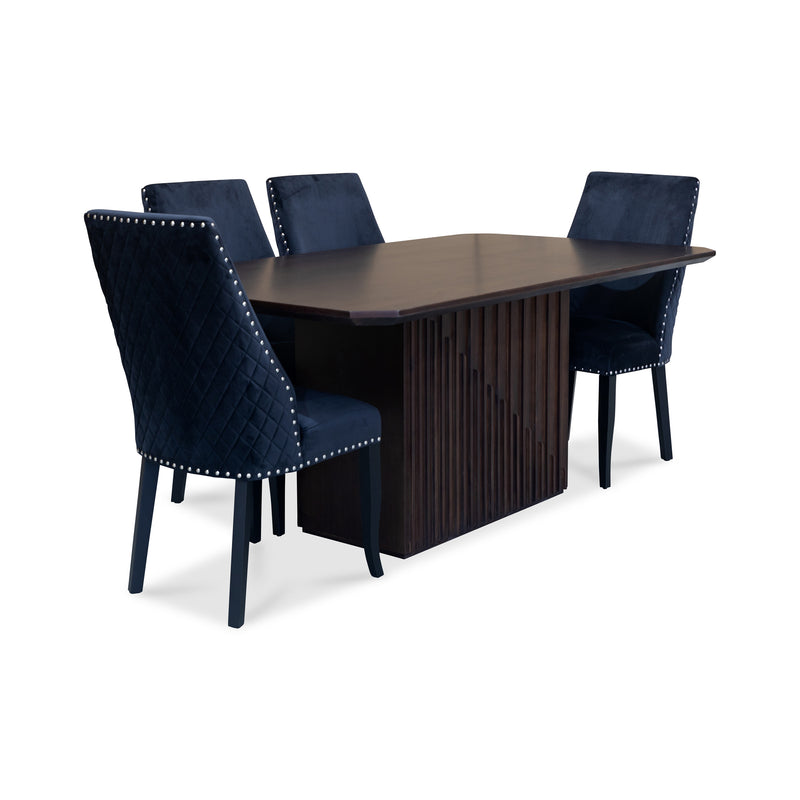 The Shiraz 240cm Acacia Hardwood Dining Table available to purchase from Warehouse Furniture Clearance at our next sale event.