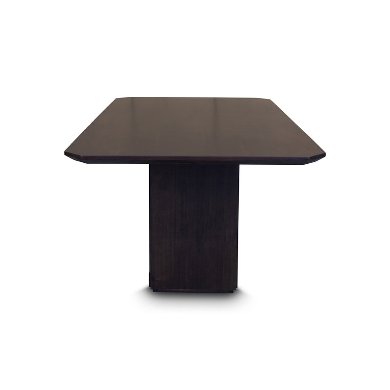 The Shiraz 240cm Acacia Hardwood Dining Table available to purchase from Warehouse Furniture Clearance at our next sale event.