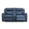 The Dylan Two Seater Triple Motor Electric Recliner Lounge - Jet available to purchase from Warehouse Furniture Clearance at our next sale event.