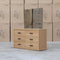 Esca Six Drawer Dresser - Natural
