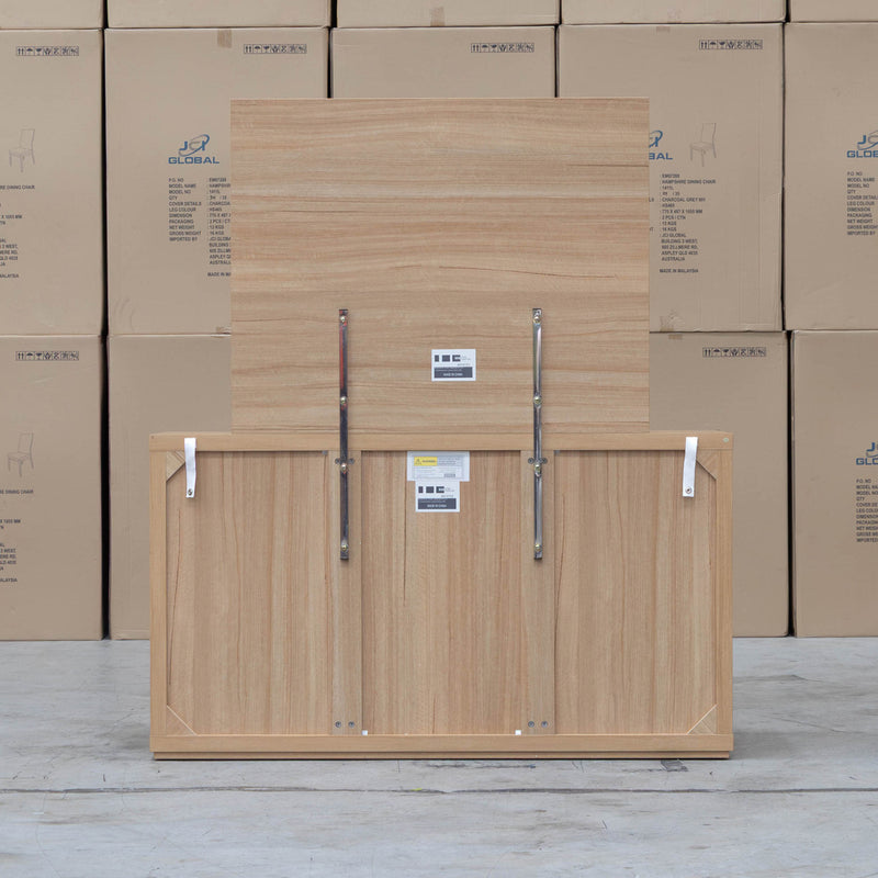 Esca Six Drawer Dresser - Natural