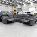 Eathon Modular Electric Corner Lounge - Charcoal