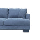 The Eden Modular Corner Lounge - Storm available to purchase from Warehouse Furniture Clearance at our next sale event.