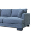 The Eden Modular Corner Lounge - Storm available to purchase from Warehouse Furniture Clearance at our next sale event.
