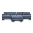 The Eden Modular Corner Lounge - Storm available to purchase from Warehouse Furniture Clearance at our next sale event.
