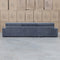 Elona Oversized Plush RHF Chaise Lounge - Grey
