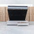 The Emily King Fabric Gas Lift Storage Drawer Bed - Oat White - PRE ORDER Available After 23rd October
