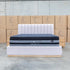 The Esperance King Fabric Gas Lift Storage Bed - Beige