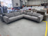 The HTL-12750 Corner Lounge Suite - Light Grey - Floor Stock