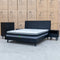 The Andean Hardwood King Bed available to purchase from Warehouse Furniture Clearance at our next sale event.