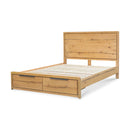 The Newfarm Hardwood Queen Storage Bed - Available after 8th March available to purchase from Warehouse Furniture Clearance at our next sale event.