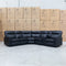 The Laurent Leather Modular Corner Lounge with Electric Recliners - Black available to purchase from Warehouse Furniture Clearance at our next sale event.