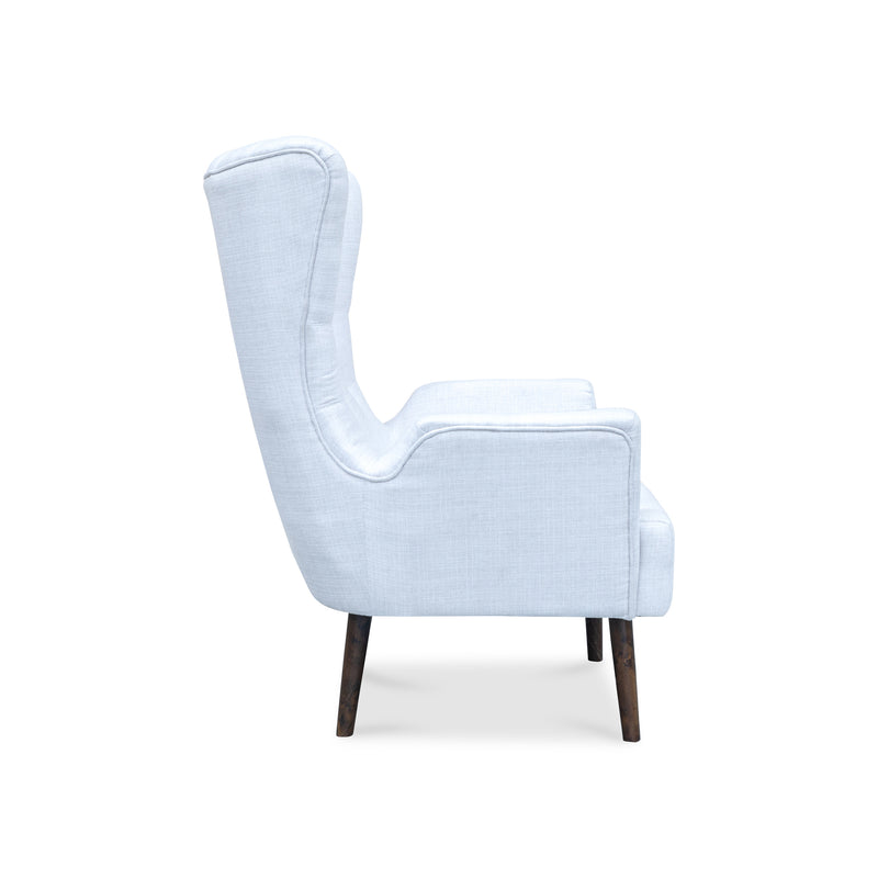 The Samuel Accent Chair – Natural - Factory Second available to purchase from Warehouse Furniture Clearance at our next sale event.