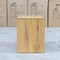 The Newfarm Distressed Oak Two Drawer Hardwood Bedside available to purchase from Warehouse Furniture Clearance at our next sale event.