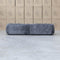 The Fara Curved Fabric Four Seat Sofa - Steel available to purchase from Warehouse Furniture Clearance at our next sale event.