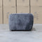 The Fara Curved Fabric Armchair - Steel available to purchase from Warehouse Furniture Clearance at our next sale event.