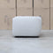 The Fara Curved Fabric Armchair - Cloud available to purchase from Warehouse Furniture Clearance at our next sale event.