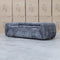 The Fara Curved Fabric Three Seat Sofa - Steel available to purchase from Warehouse Furniture Clearance at our next sale event.