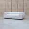The Fara Curved Fabric Two Seat Sofa - Cloud available to purchase from Warehouse Furniture Clearance at our next sale event.
