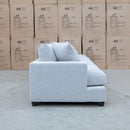 The Fate Deep Seat Feather & Foam Modular Corner Ottoman Suite - Bluefox available to purchase from Warehouse Furniture Clearance at our next sale event.