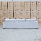 The Fate Deep Seat Feather & Foam RHF Chaise Lounge - Bluefox - PRE ORDER Available After 3rd November available to purchase from Warehouse Furniture Clearance at our next sale event.