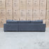 The Fate Deep Seat Feather & Foam RHF Chaise Lounge - Pewter