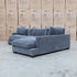The Fate Deep Seat Feather & Foam RHF Chaise Lounge - Pewter