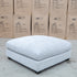 The Fate Feather & Foam Ottoman - Bluefox