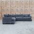 The Fate Deep Seated Feather & Foam Corner Lounge - Pewter