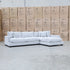 The Fate Deep Seat Feather & Foam RHF Chaise Lounge - Bluefox