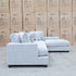 The Fate Deep Seat Feather & Foam RHF Chaise Lounge - Bluefox