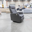 The La-Z-Boy Finn Power Rocker Recliner Swivel Chair - Essenza Graphite - Floor Stock available to purchase from Warehouse Furniture Clearance at our next sale event.
