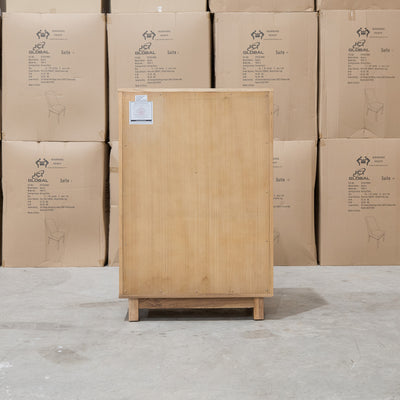 Mandalay Mountain Ash Five Drawer Tallboy