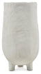 The Frankie Décor Vase Medium Cement - White - CF293 - Available In-Store Only available to purchase from Warehouse Furniture Clearance at our next sale event.