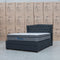 The Amelia King Fabric Gas Lift Storage Drawer Bed - Charcoal available to purchase from Warehouse Furniture Clearance at our next sale event.