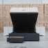 The Amie Queen Fabric Gas Lift & Storage Drawer Bed - Charcoal