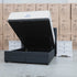 The Amie Queen Fabric Gas Lift & Storage Drawer Bed - Charcoal