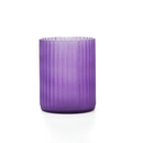 The Rayell Glass Candle Holder - Violet - AC988   - Available Instore Only available to purchase from Warehouse Furniture Clearance at our next sale event.