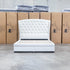 The Grace Queen Fabric Storage Bed - Cream