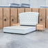 The Grace Queen Fabric Storage Bed - Cream