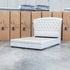 The Grace Queen Fabric Storage Bed - Cream