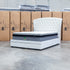The Grace Queen Fabric Storage Bed - Cream