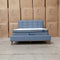 The Bailey Double Upholstered Bed - Steel - In Store Purchase Only available to purchase from Warehouse Furniture Clearance at our next sale event.