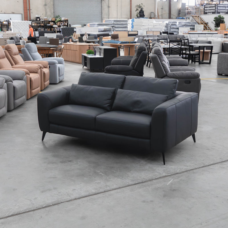 The HTL-12961-LUPF - 2.5 Seat Sofa - Black - Floor Stock available to purchase from Warehouse Furniture Clearance at our next sale event.