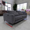 The HTL-12961-LUPF 2.5 seat electric lounge with adjustable headrest - Graphite - Floor Stock available to purchase from Warehouse Furniture Clearance at our next sale event.