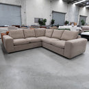 The HTL-13288-UK Corner lounge suite - Biscuit - Floor Stock available to purchase from Warehouse Furniture Clearance at our next sale event.