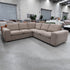 The HTL-13288-UK Corner lounge suite - Biscuit - Floor Stock